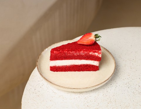 Red Velvet Plate (12 PCS)